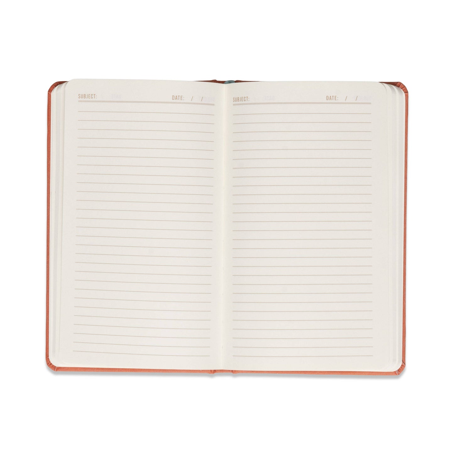 Celestial Bookcloth Journal - Terracotta Sun