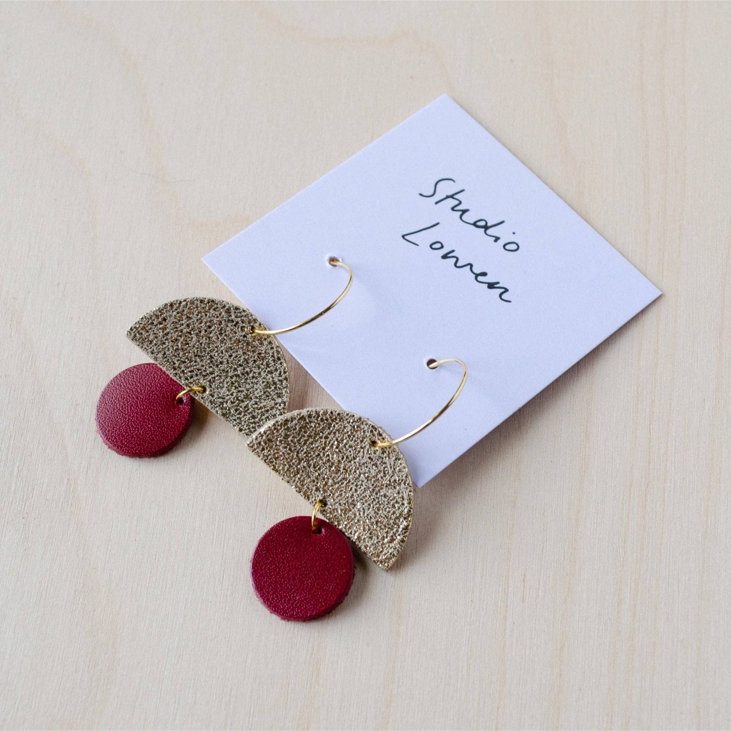 Sunrise Hoop Earrings