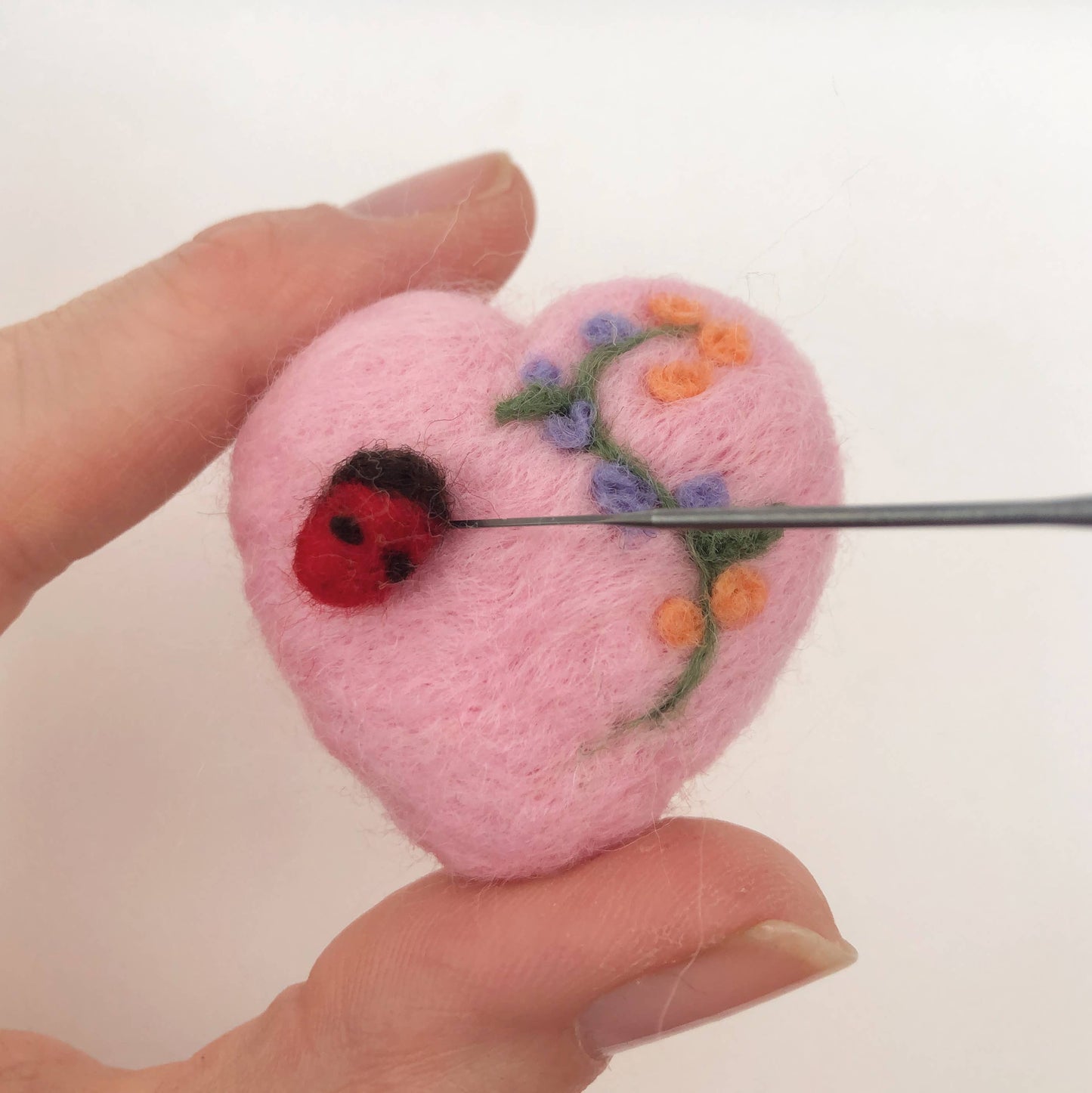 Needle Felting Kit - Springtime. A Pretty Craft for Easter