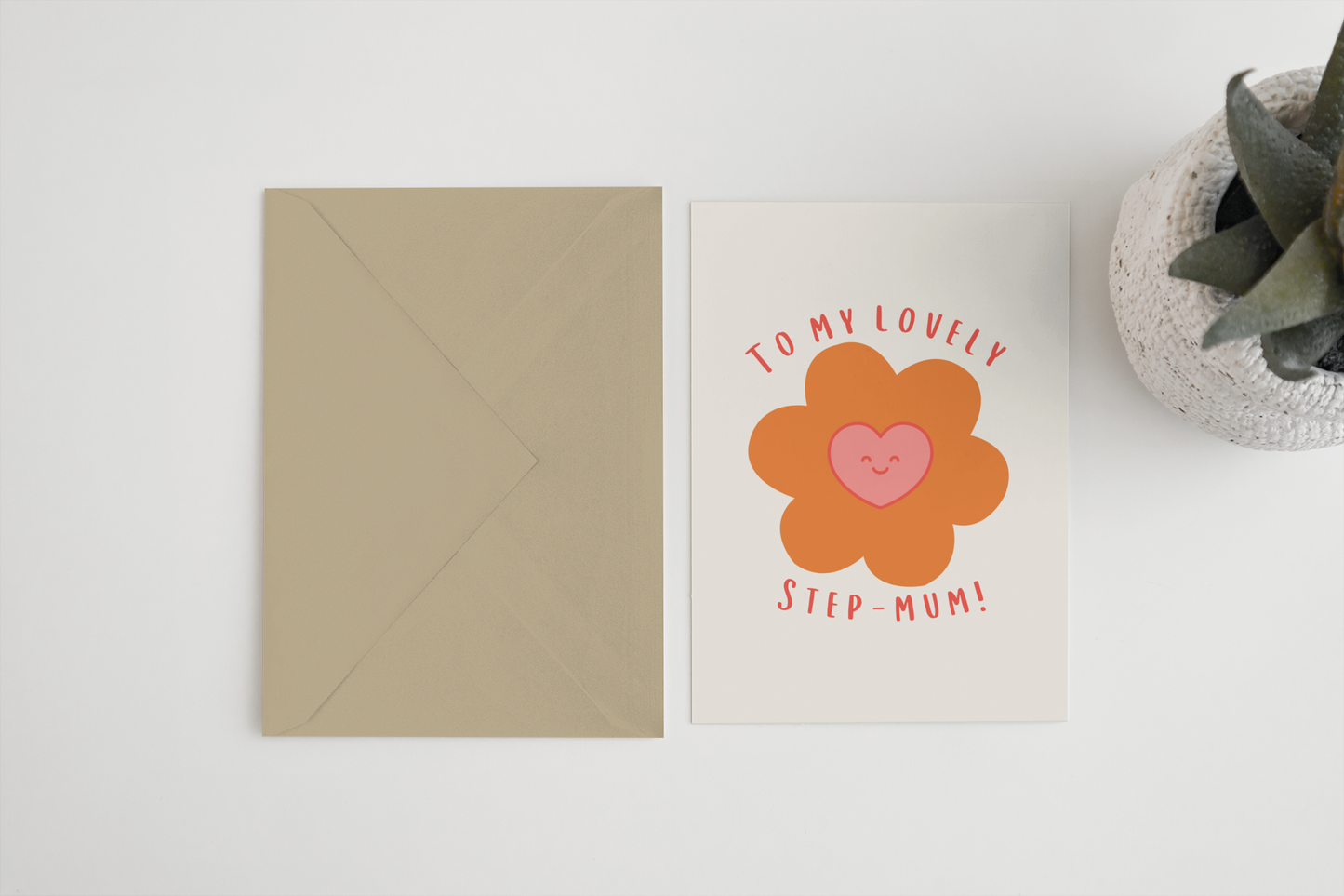 To my lovely step-mum Mother’s Day/birthday A6/5x7 card