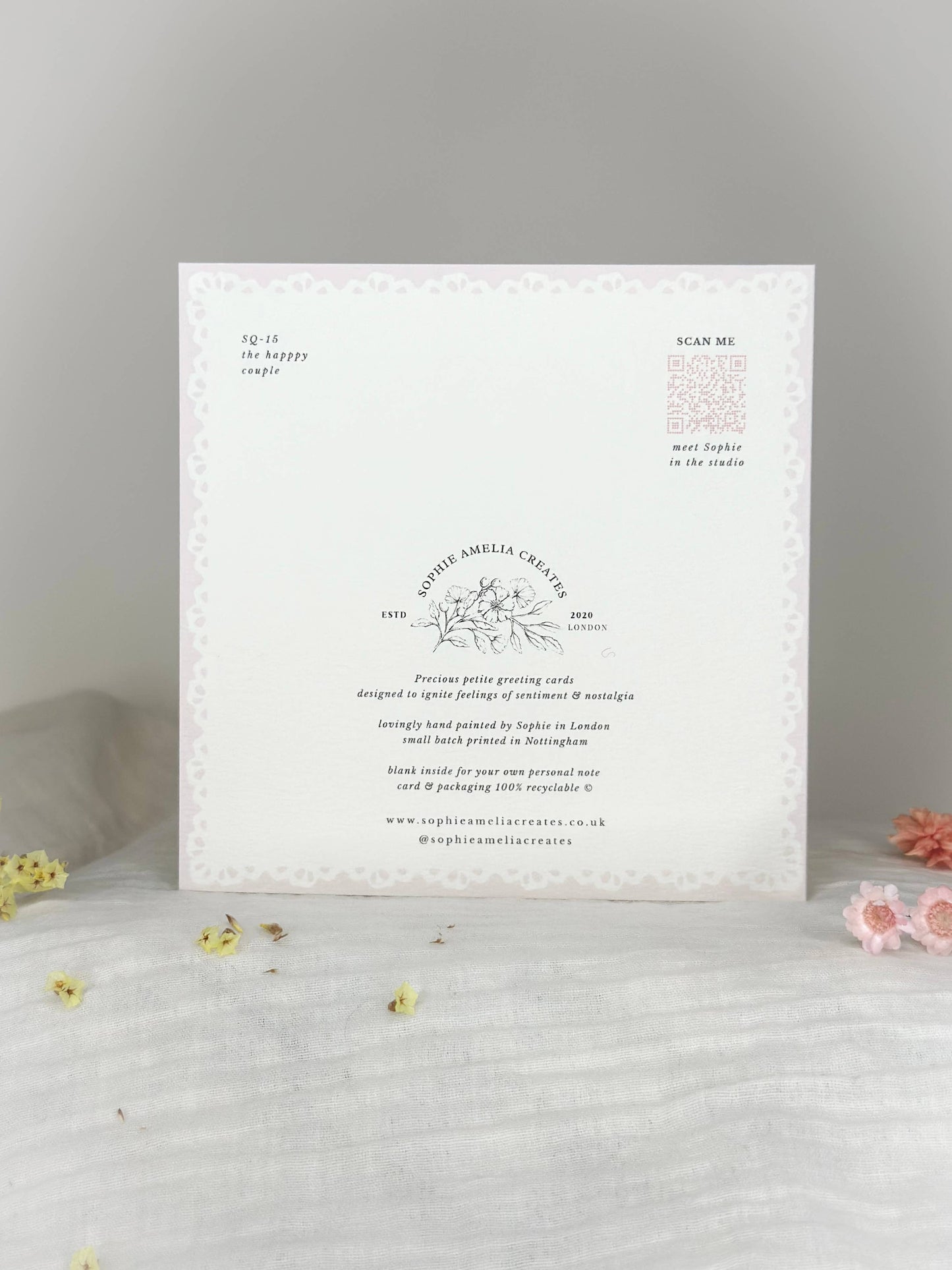 To the happy couple - Wedding card