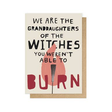 Granddaughters of Witches Greetings Card