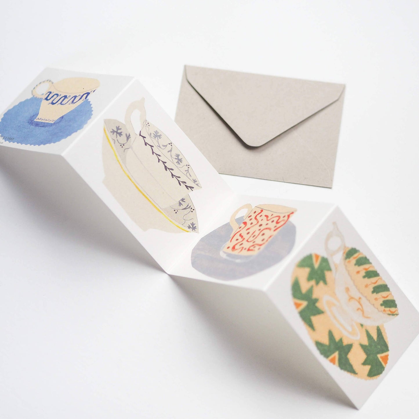 Teacups and Saucers Concertina