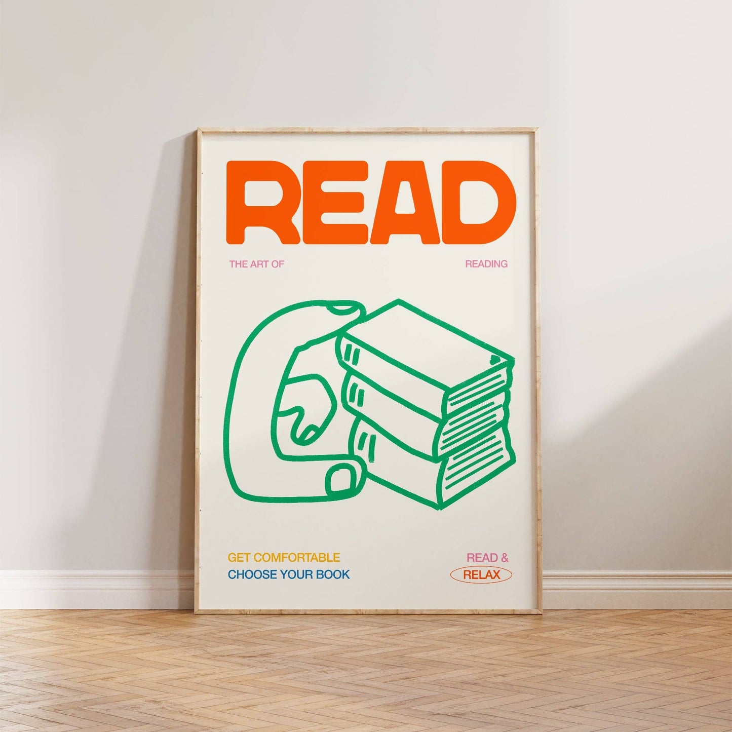 'Lire', dessin à la main par Lune