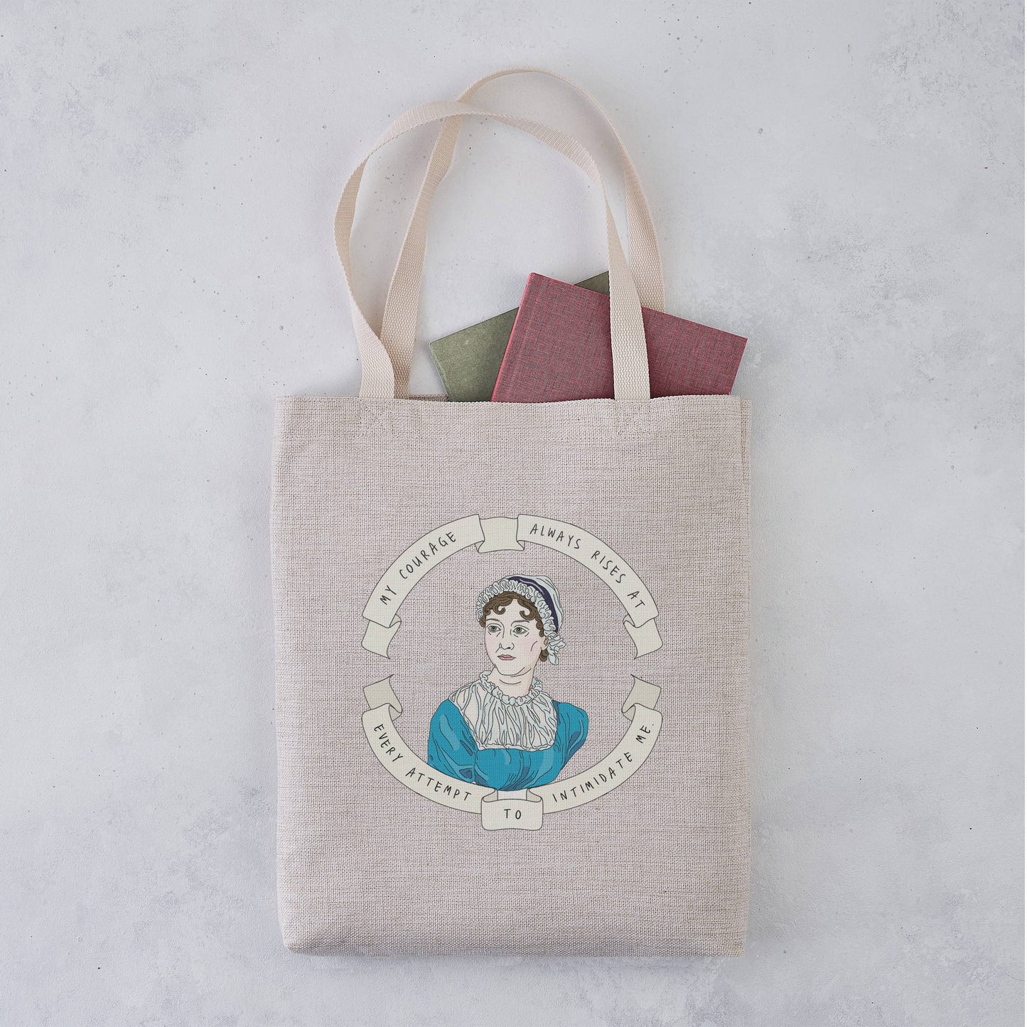 Jane Austen Author Tote Bag