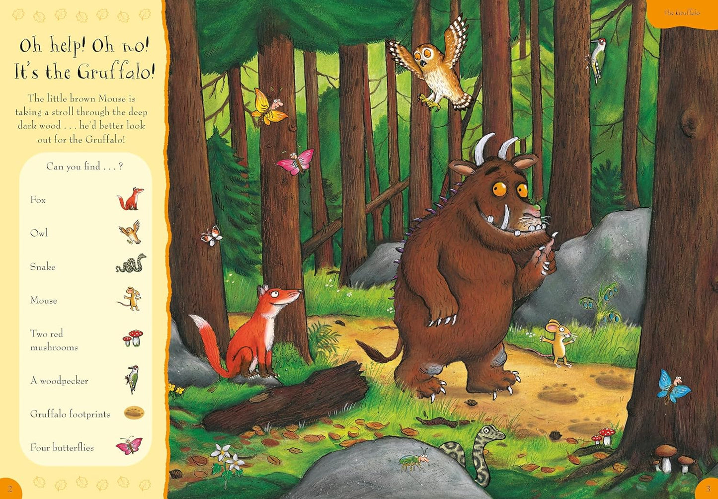 The Gruffalo and Friends Search and Find by Julia Donaldson