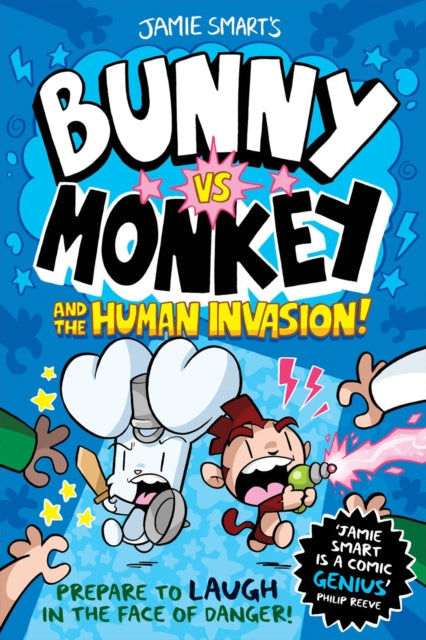 Bunny vs Monkey and the Human Invasion by Jamie Smart