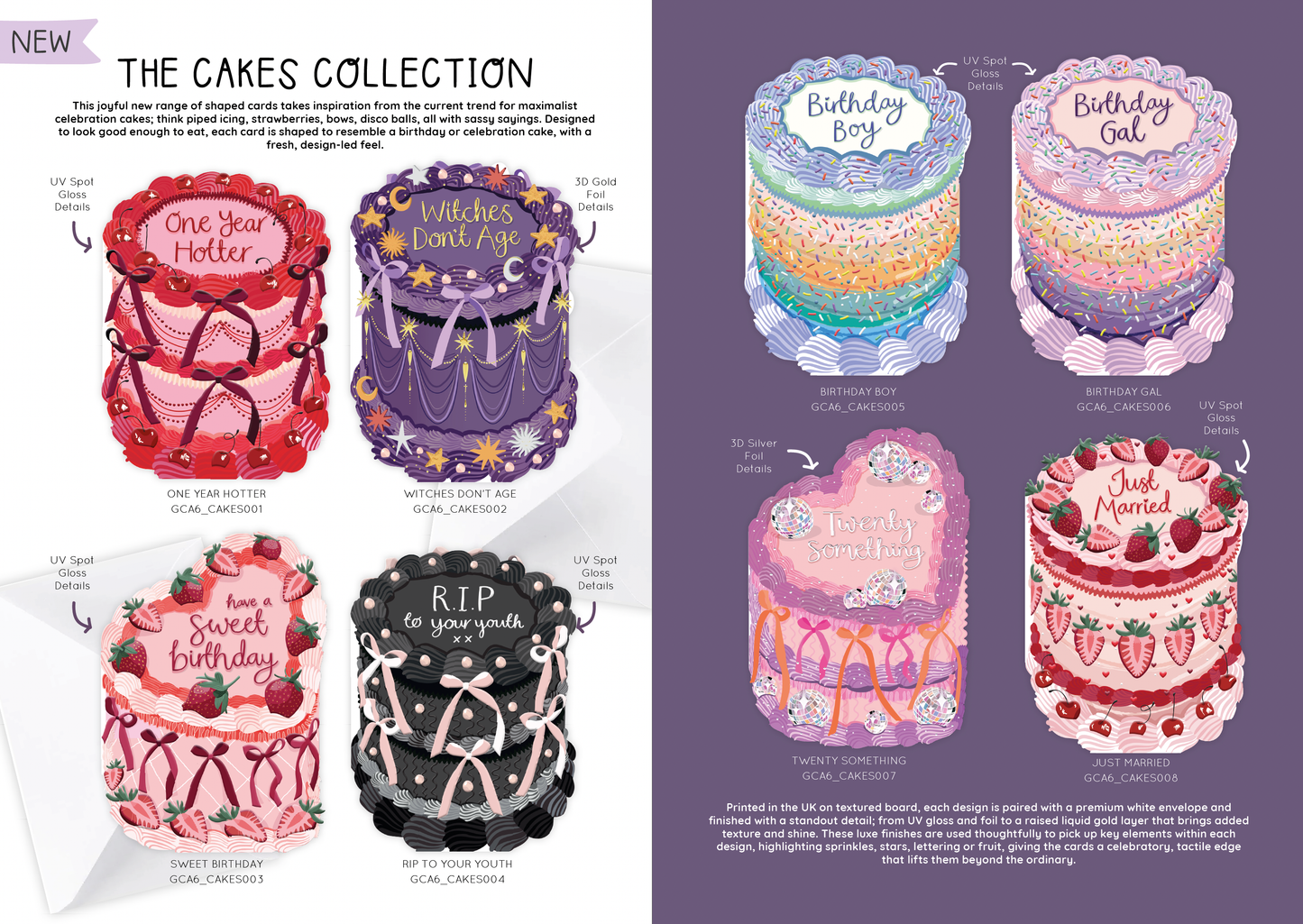 Witches Don't Age - Birthday Cake Shaped Greeting Card