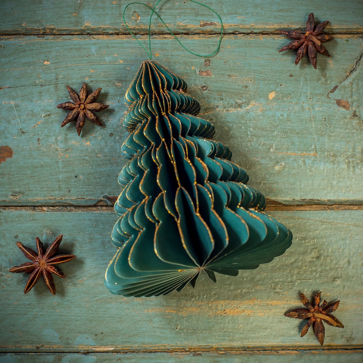 Green Paper Honeycomb Trees