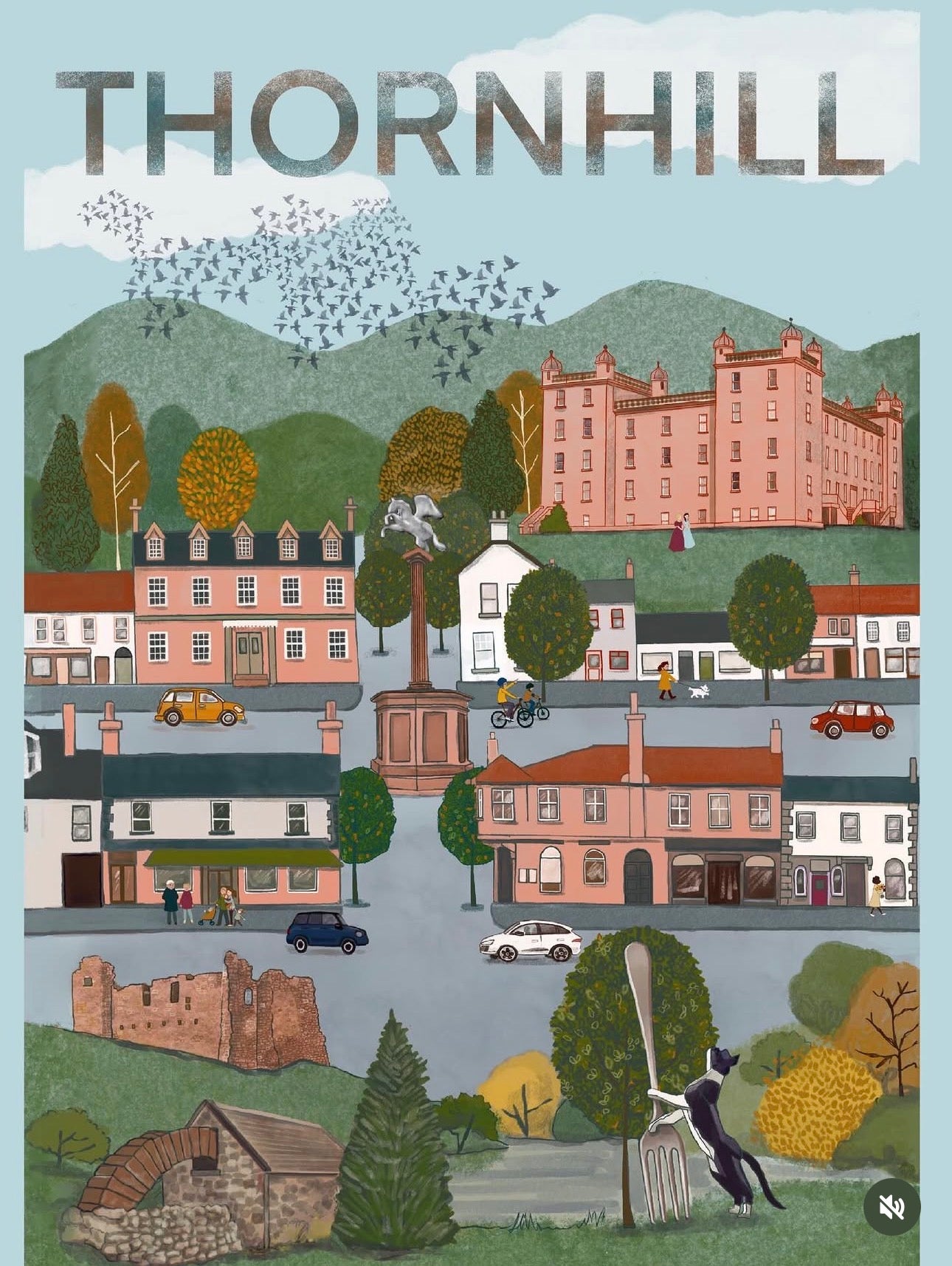 Thornhill A4 Print