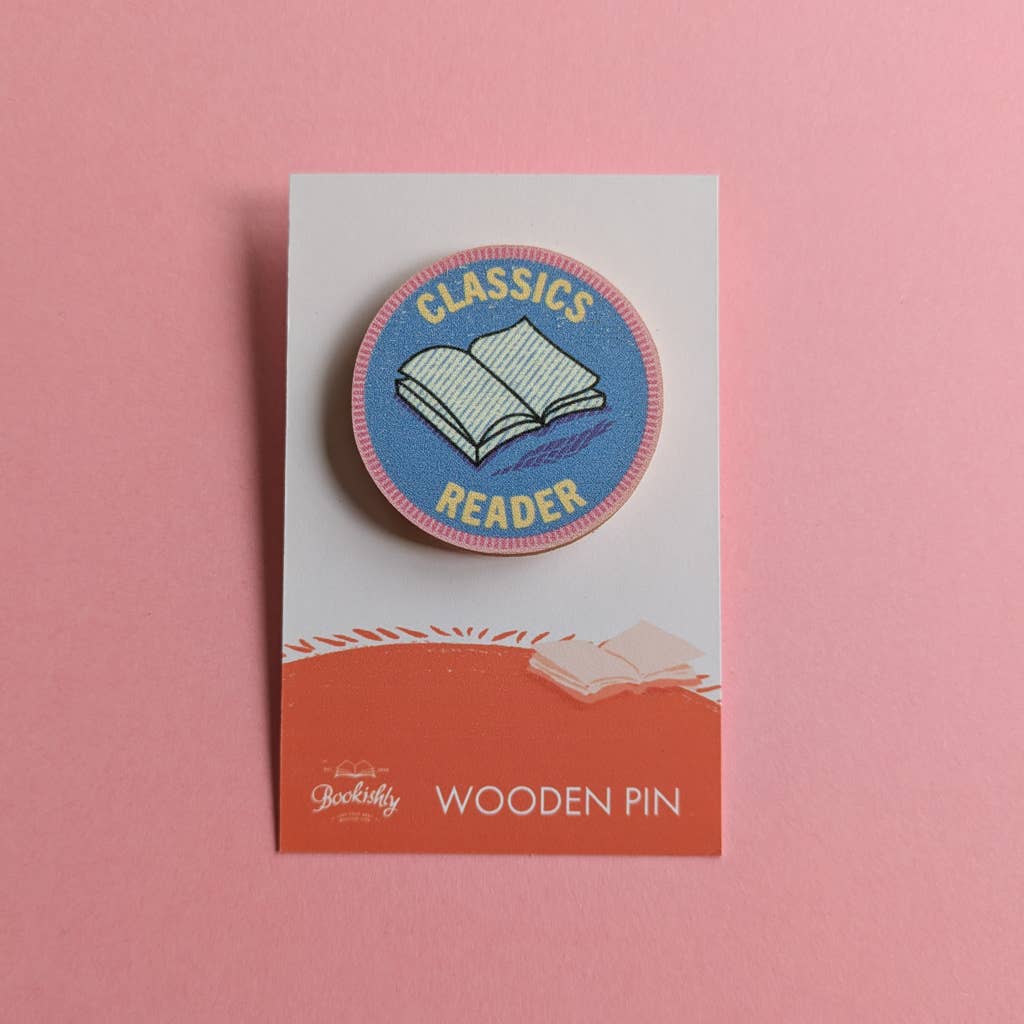 Classics Reader – Wooden Merit Pin