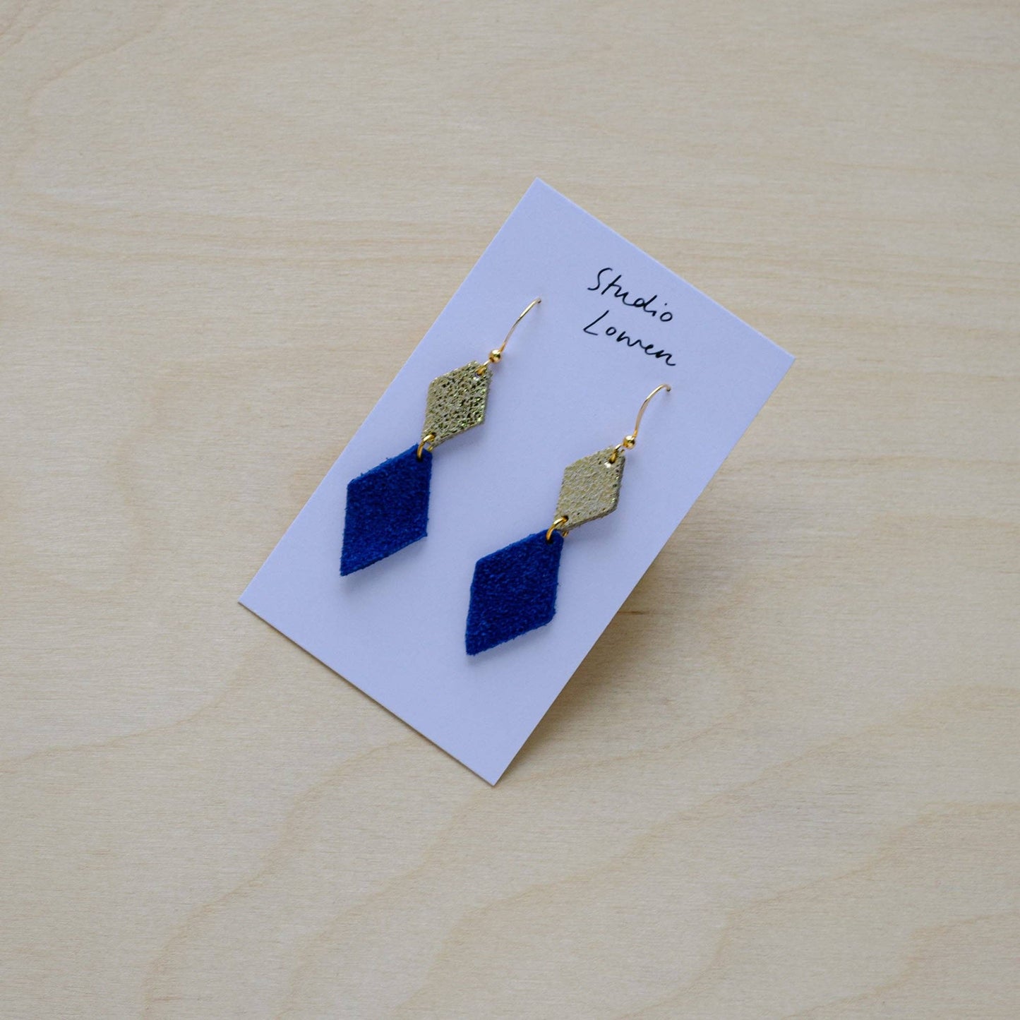 Chloe Dangle Earrings Suede