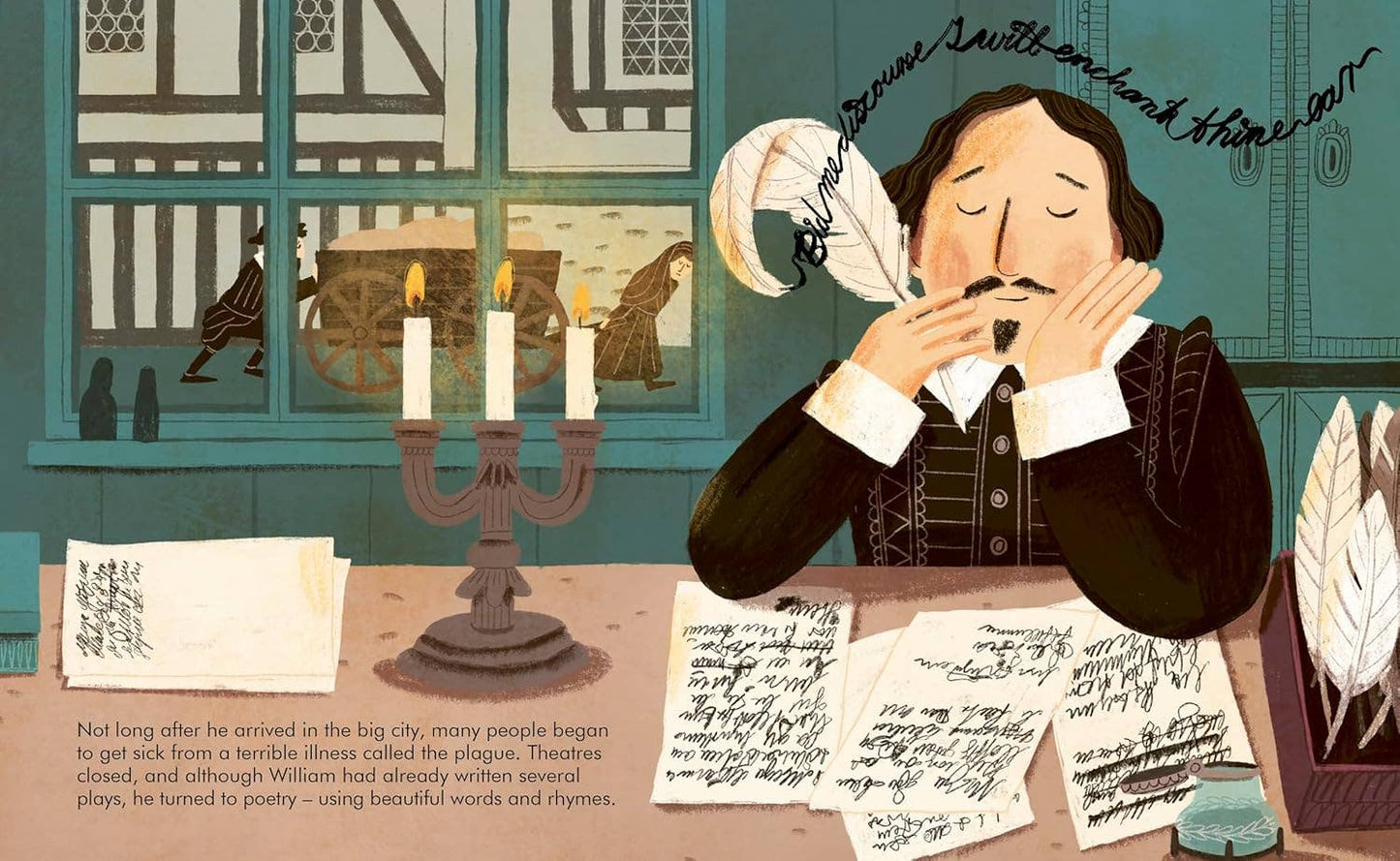 Little People, Big Dreams: William Shakespeare