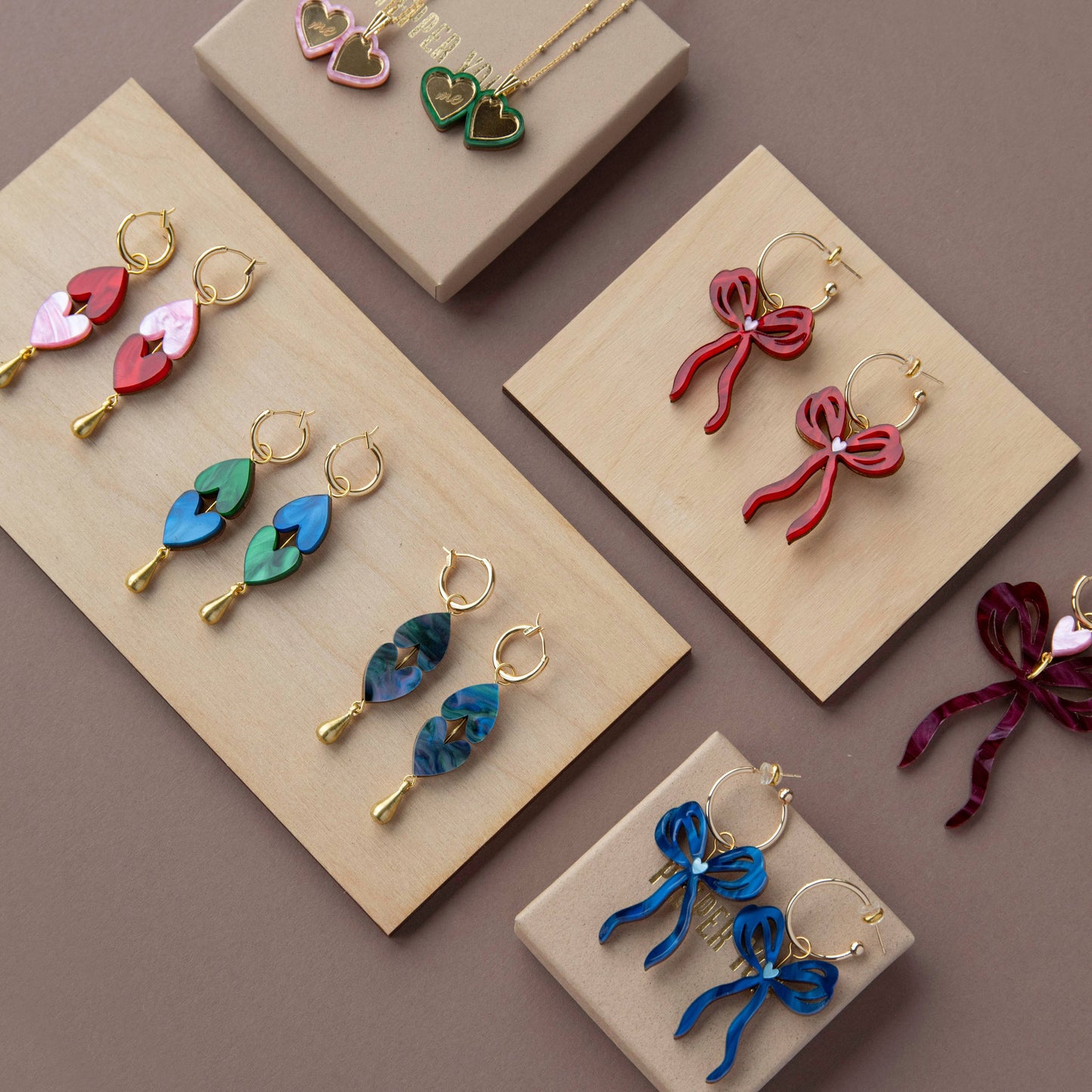 Queen of Hearts Drop Earrings