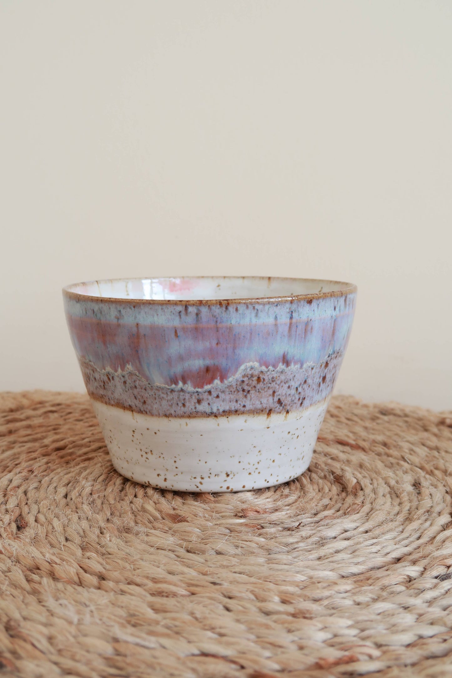 Handmade Ceramic Bowl - Small Snack Bowl , Breakfast Bowl