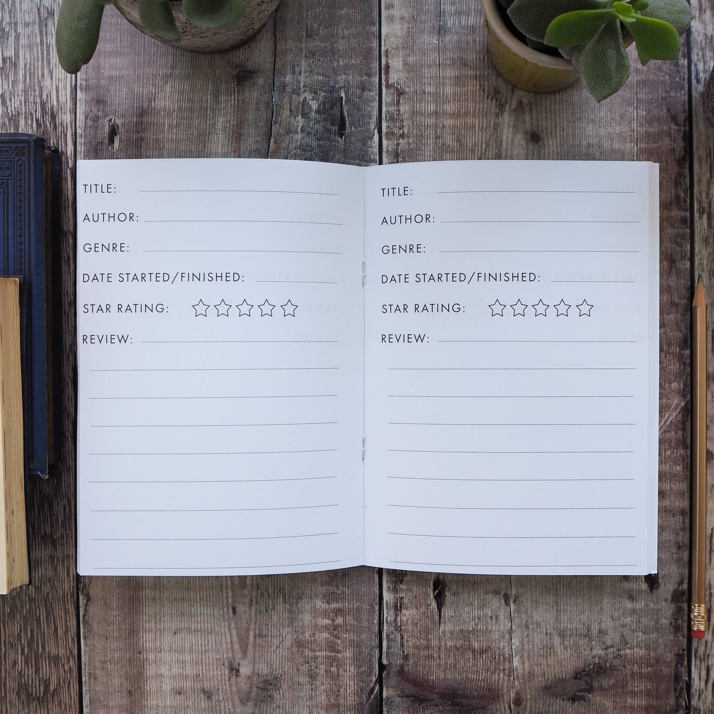 Midnight Readers Club Reading Journal