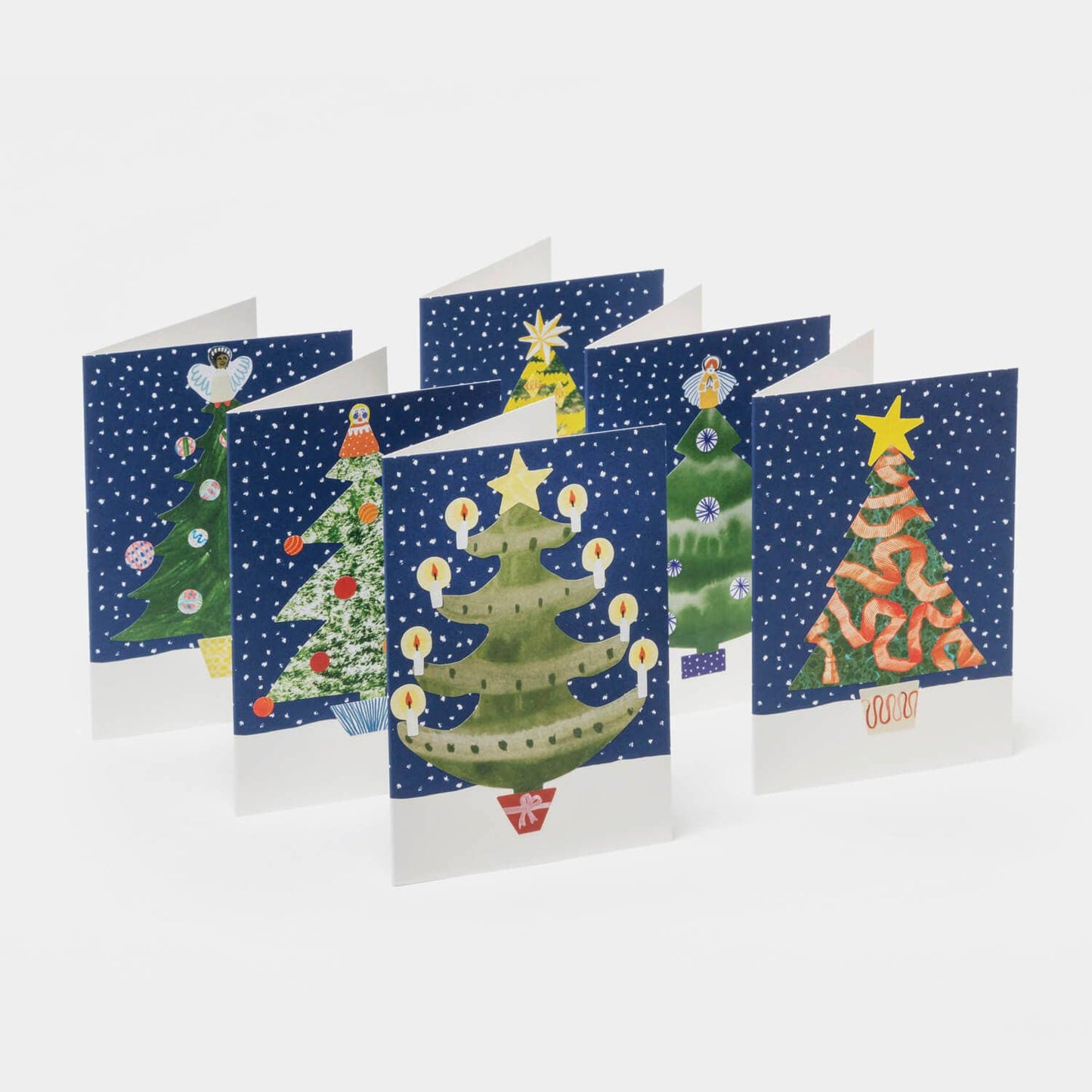 'Make Your Own Christmas Cards' Christmas Tree Set
