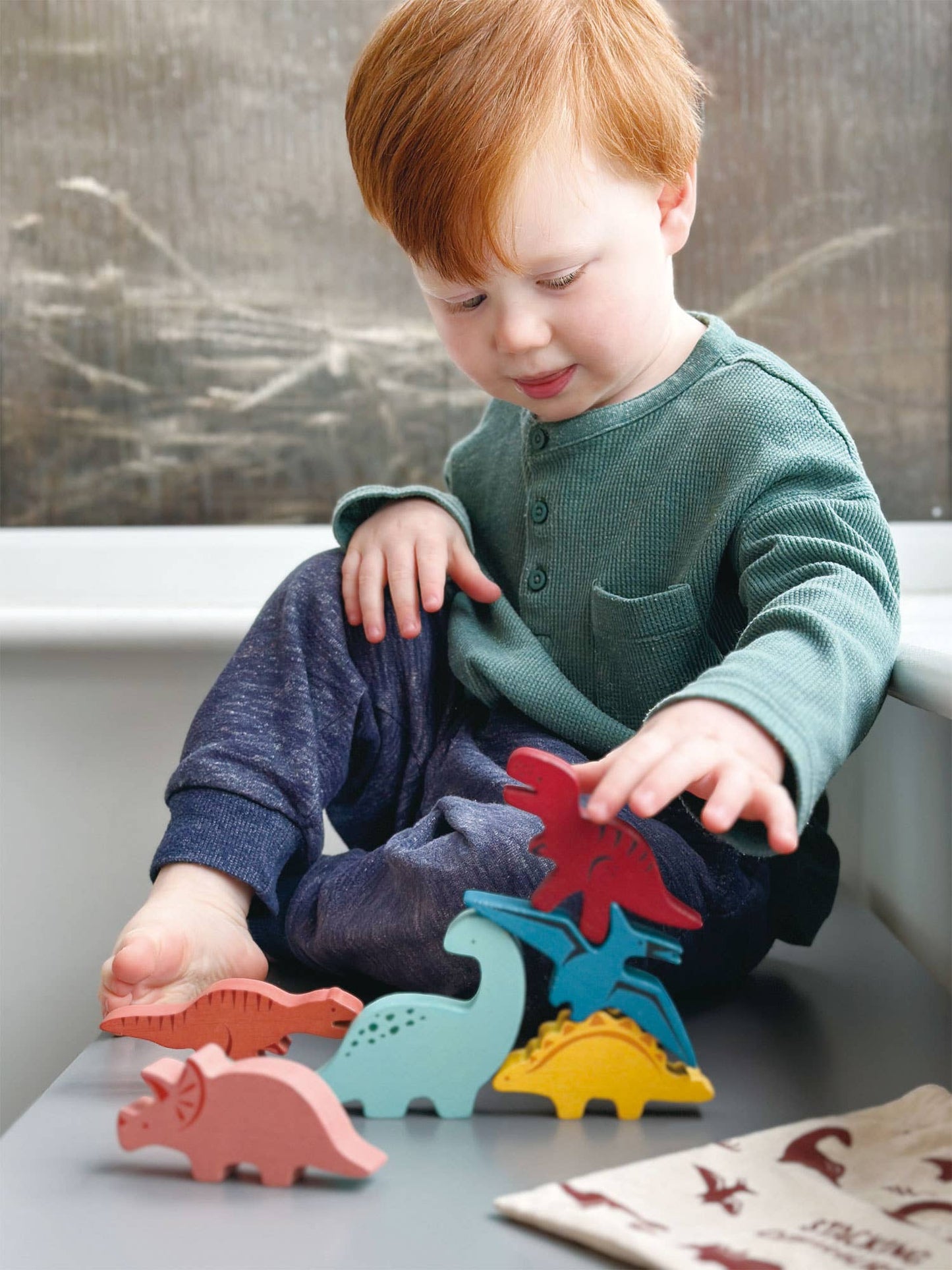 Mentari Happy Stacking Dinosaurs