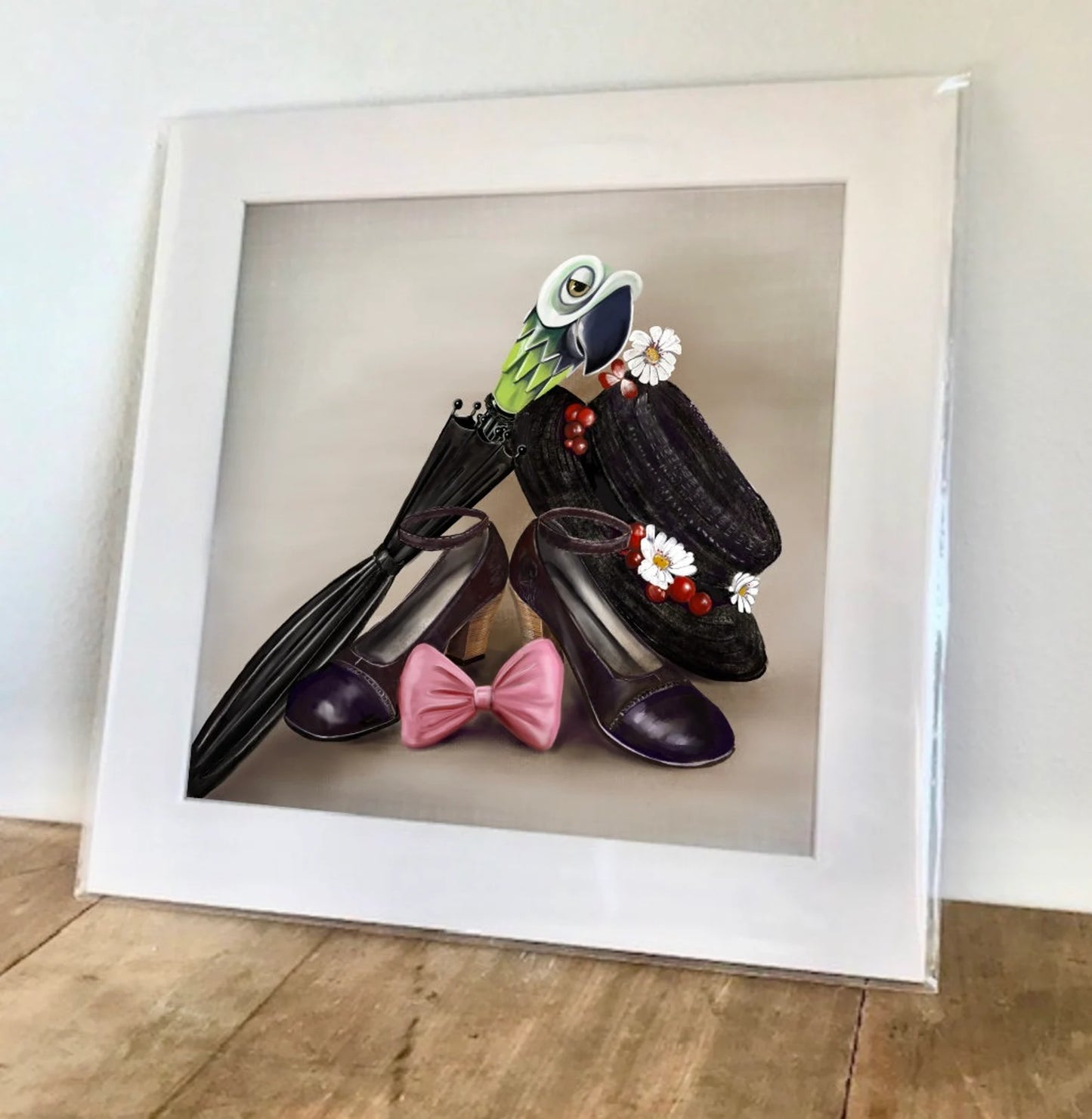 Limited Edition 'Mary' Shoe Portrait Giclee Print