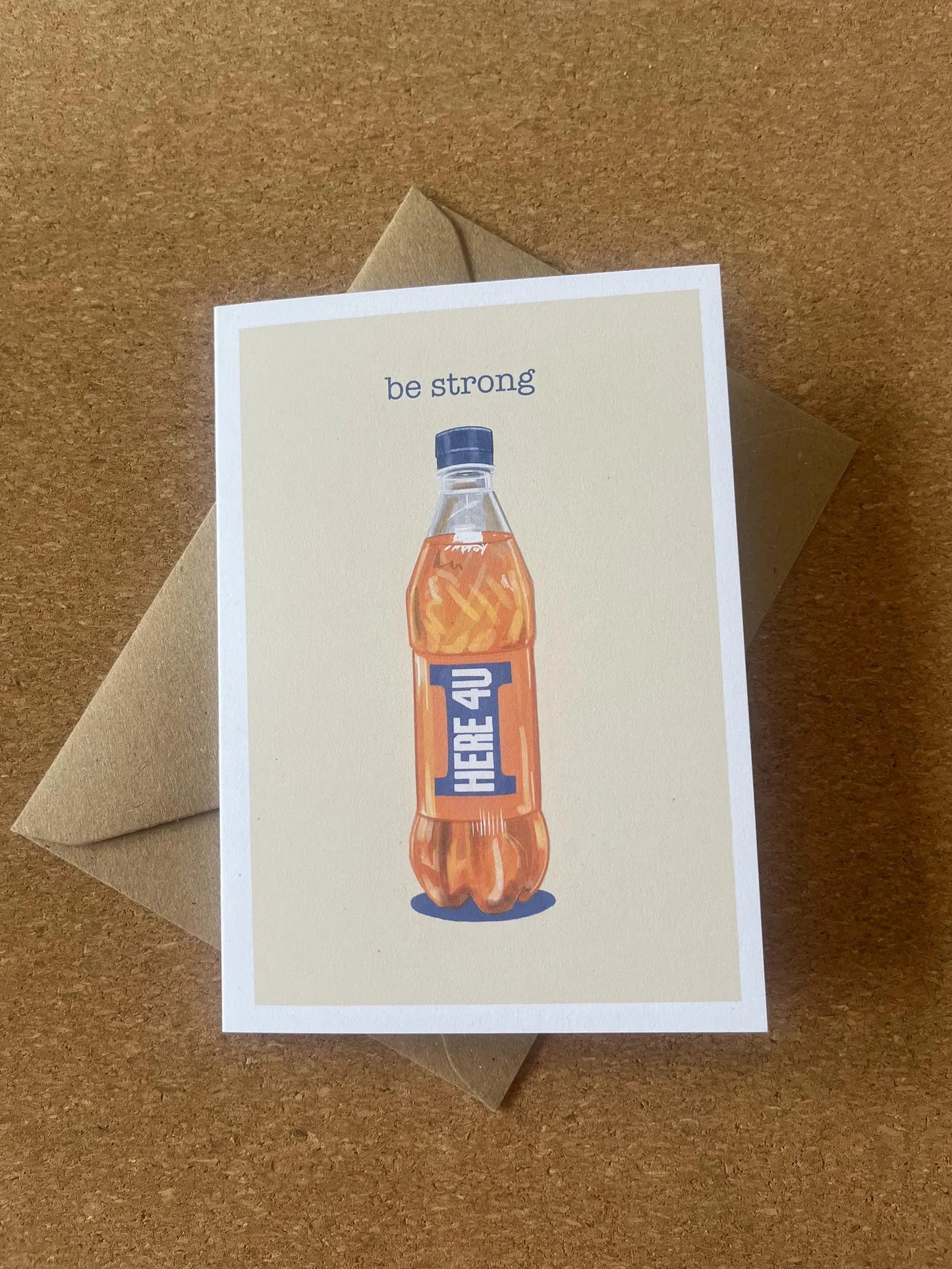 Nostalgic Greetings Card - Fizzy Drink