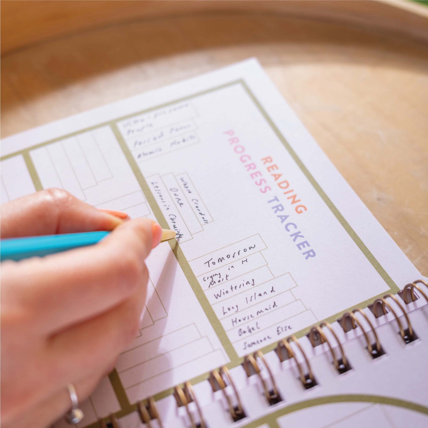 Reading Journal A5 | Bold Type