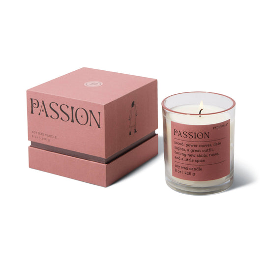Paddywax Mood Candle - Passion - Saffron Rose