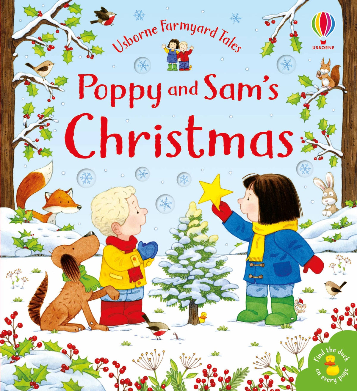 Poppy and Sam's Christmas – Board Book for Ages 1-2