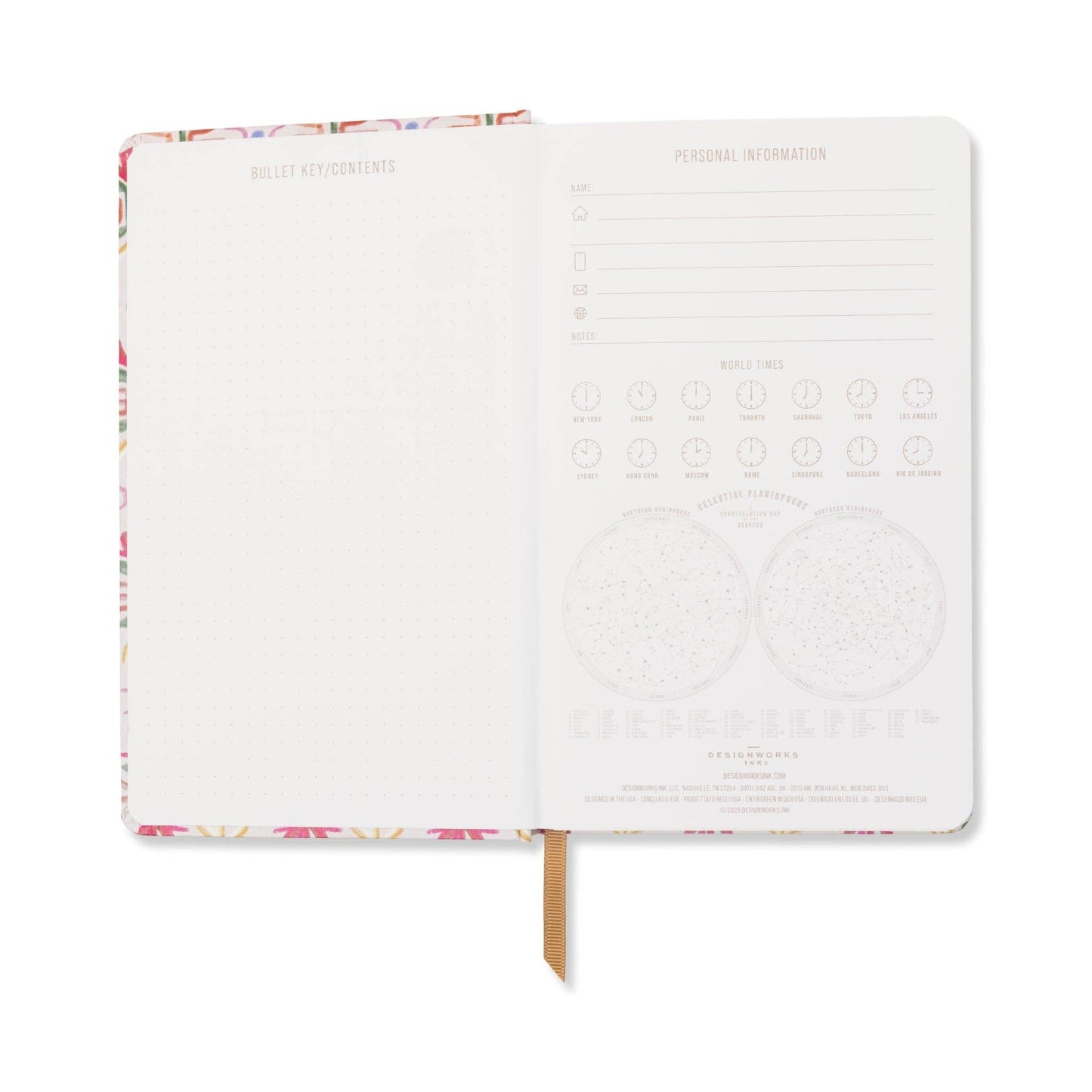 DesignWorks Ink Tulip Journal - Tropical