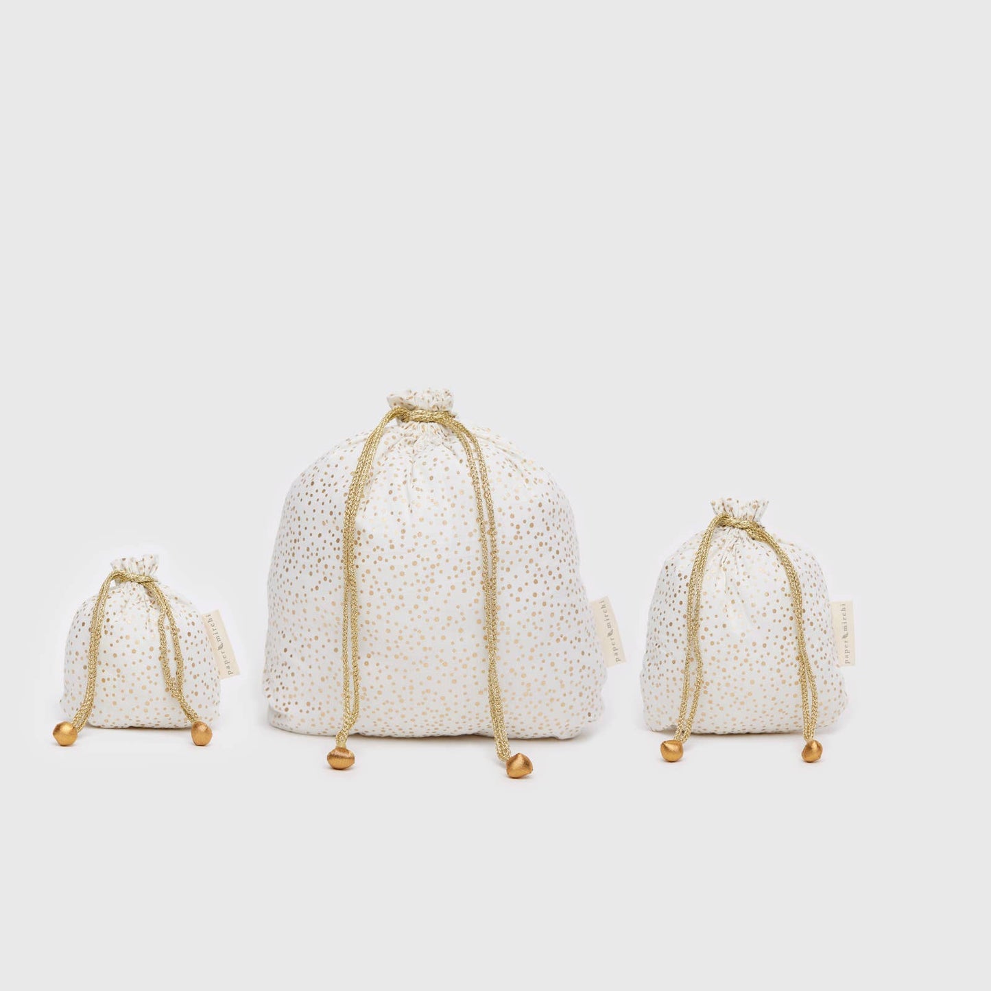 Reusable Fabric Gift Bags Double Drawstring- 2024 Collection
