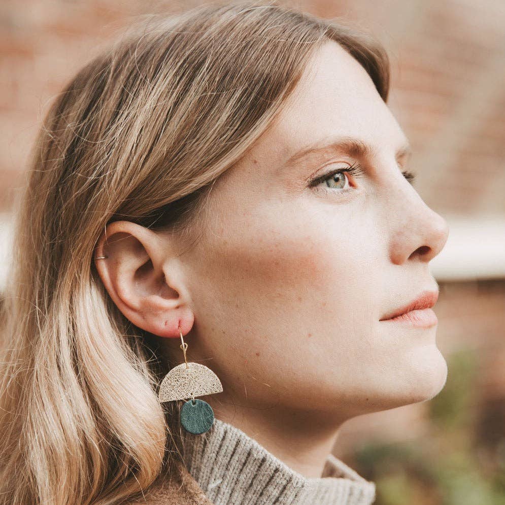 Sunrise Hoop Earrings