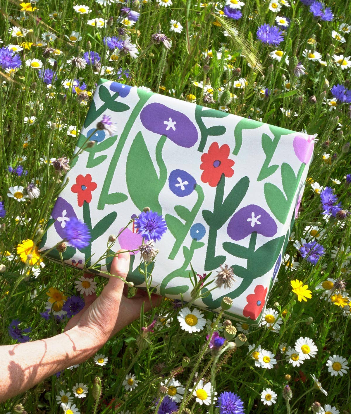 Flower Field Gift Wrap