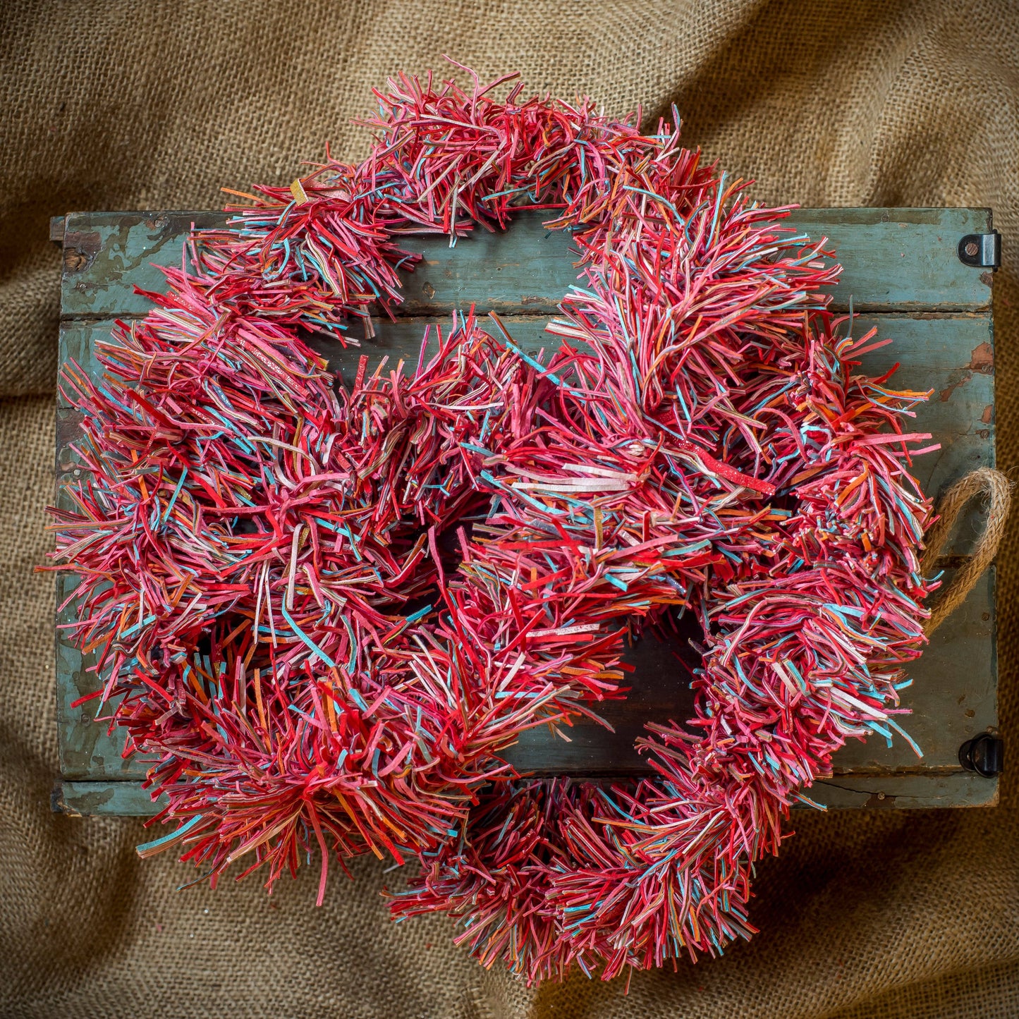 Recycled Paper Tinsel With Glitter in 6 Colours