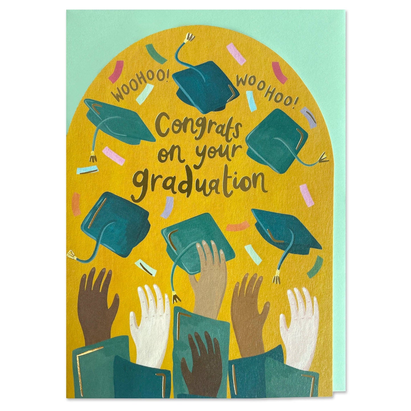 'Congrats on your graduation' graduation card