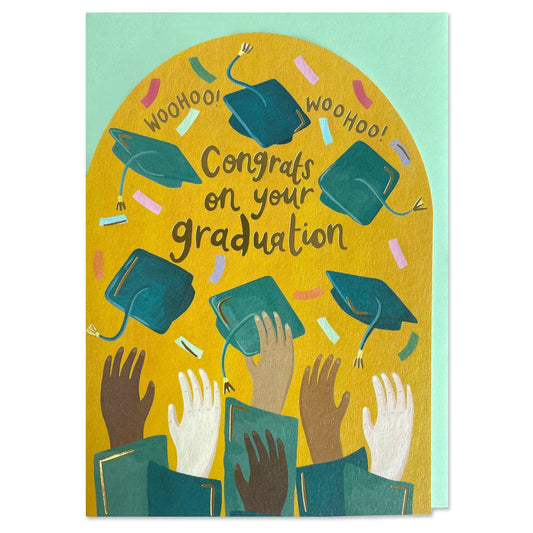 'Congrats on your graduation' graduation card
