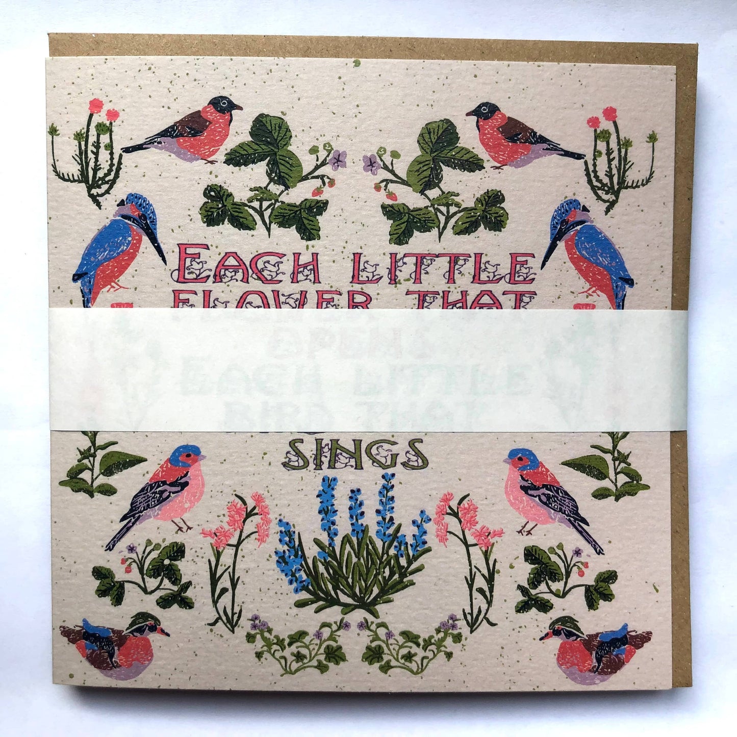 Every Occasion Card of Pretty British Wildlife