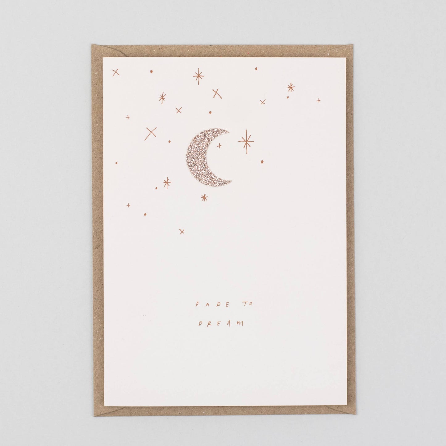 Dare To Dream Handfinished Card