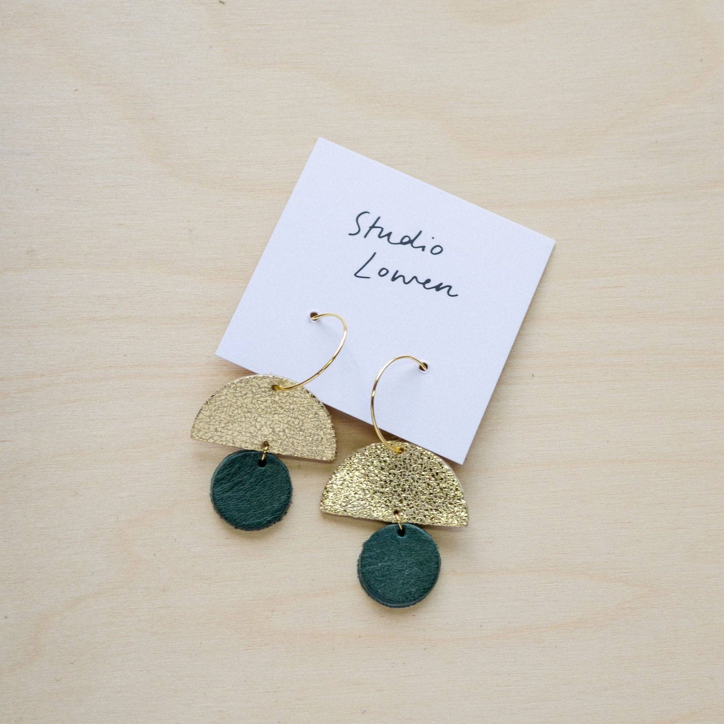 Sunrise Hoop Earrings