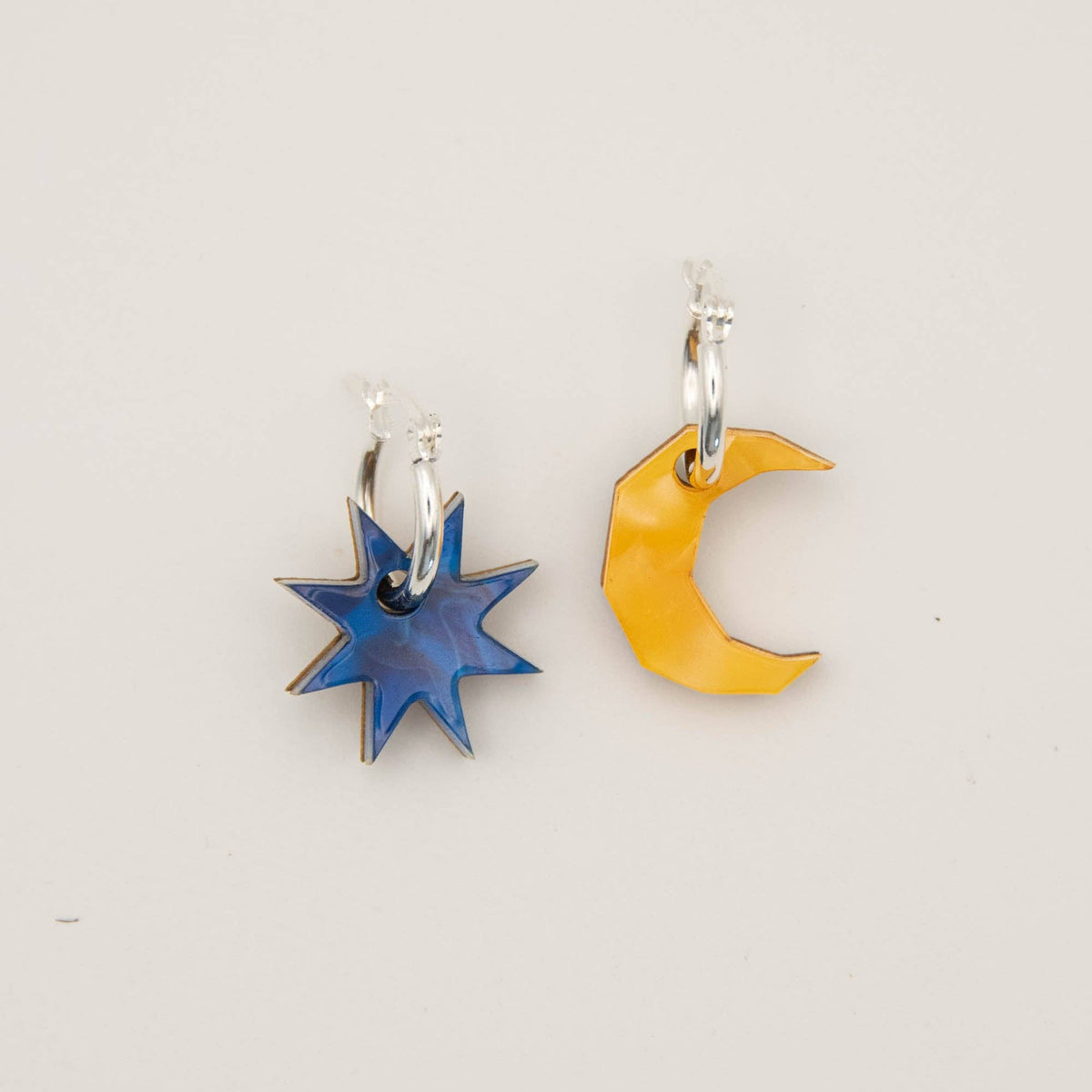 Create Your Own Collage Hoop Earrings - Mix & Match