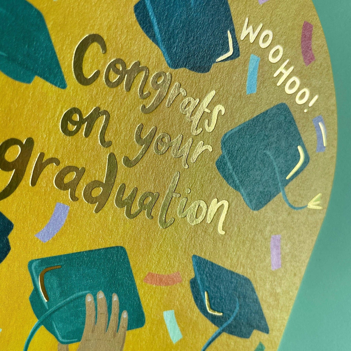 'Congrats on your graduation' graduation card
