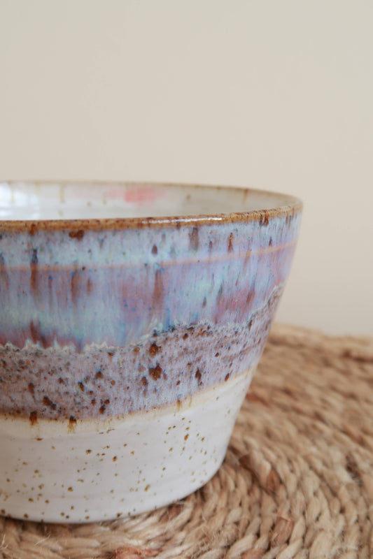 Handmade Ceramic Bowl - Small Snack Bowl , Breakfast Bowl