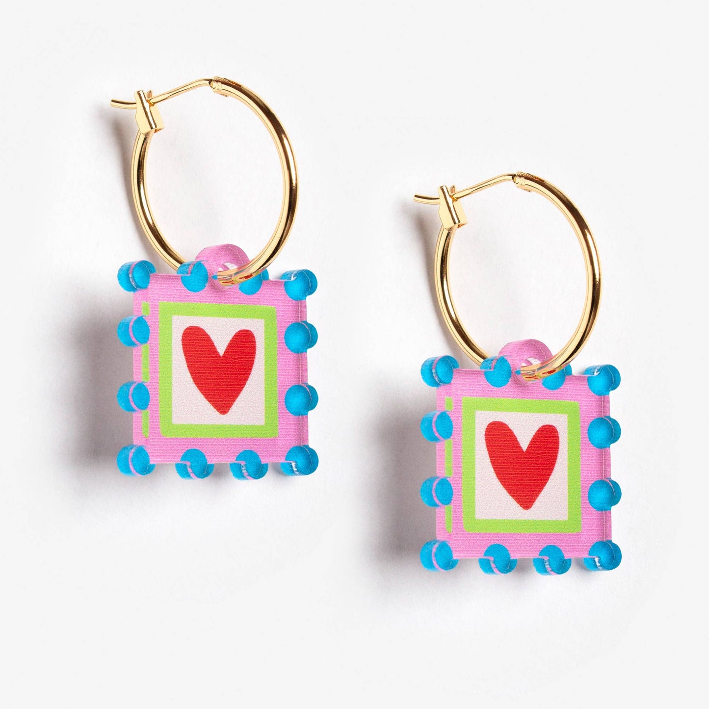 Charm Earrings | Colourful Jewellery Gift | Fashion Earrings