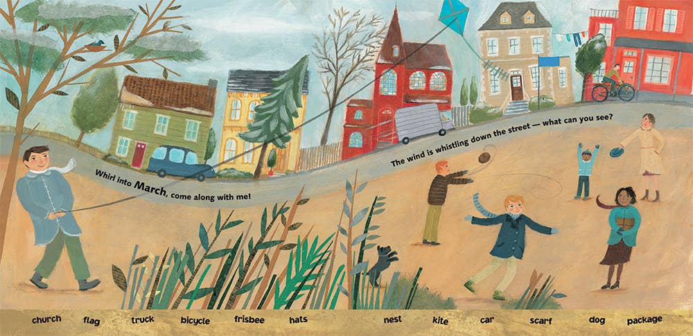 Au fil des saisons - Livre pour enfants