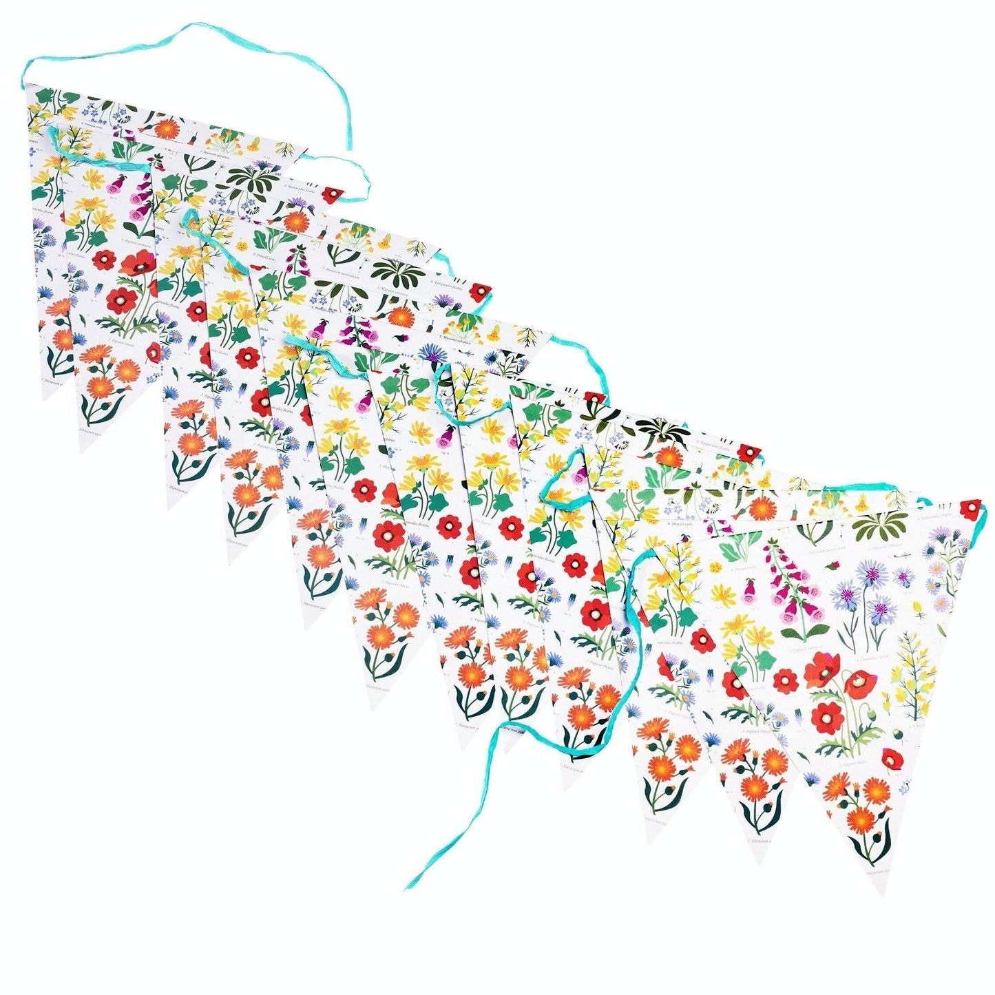 Paper Bunting - Wild Flowers