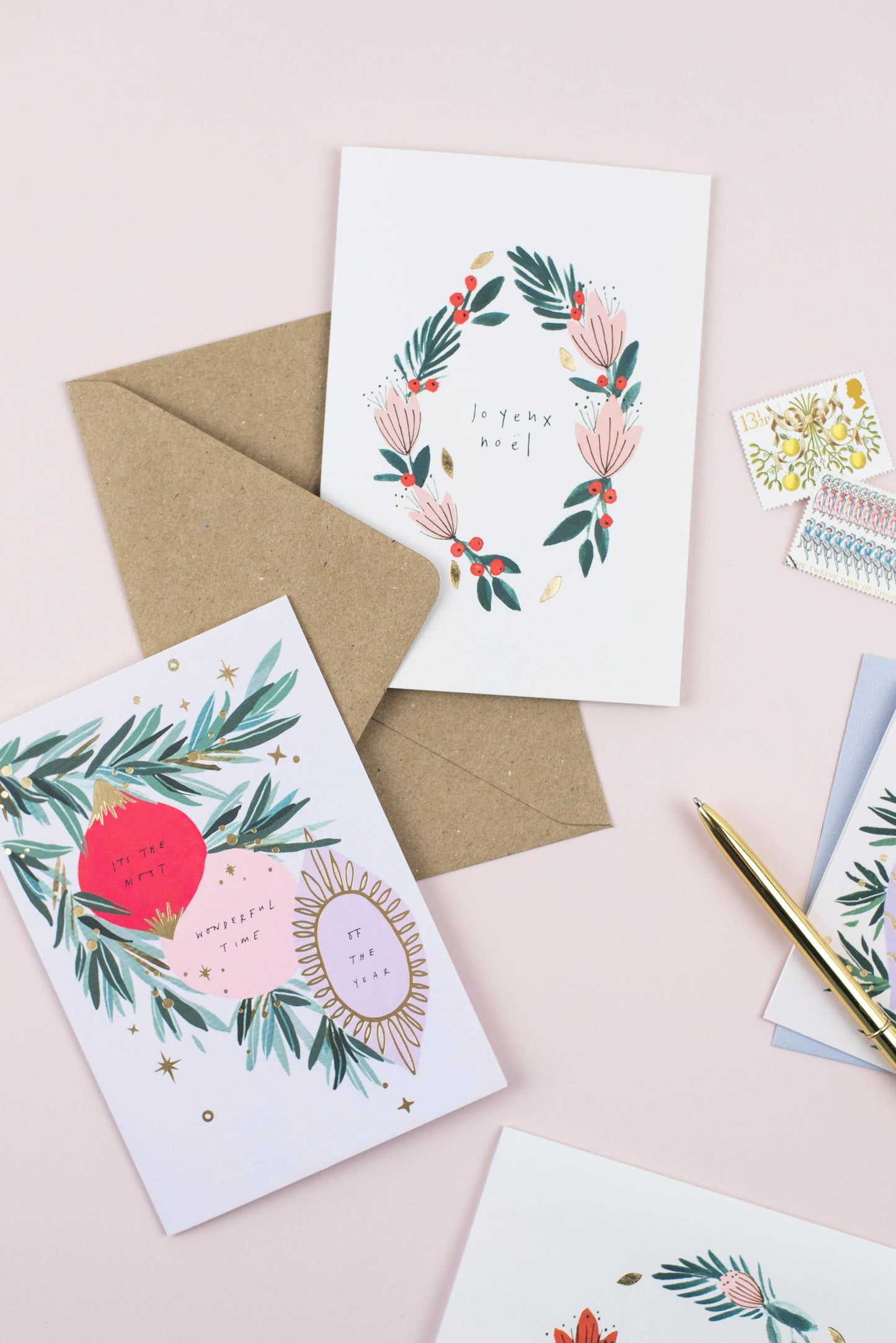 It's The Most Wonderful Time Of Year Christmas Holiday Card