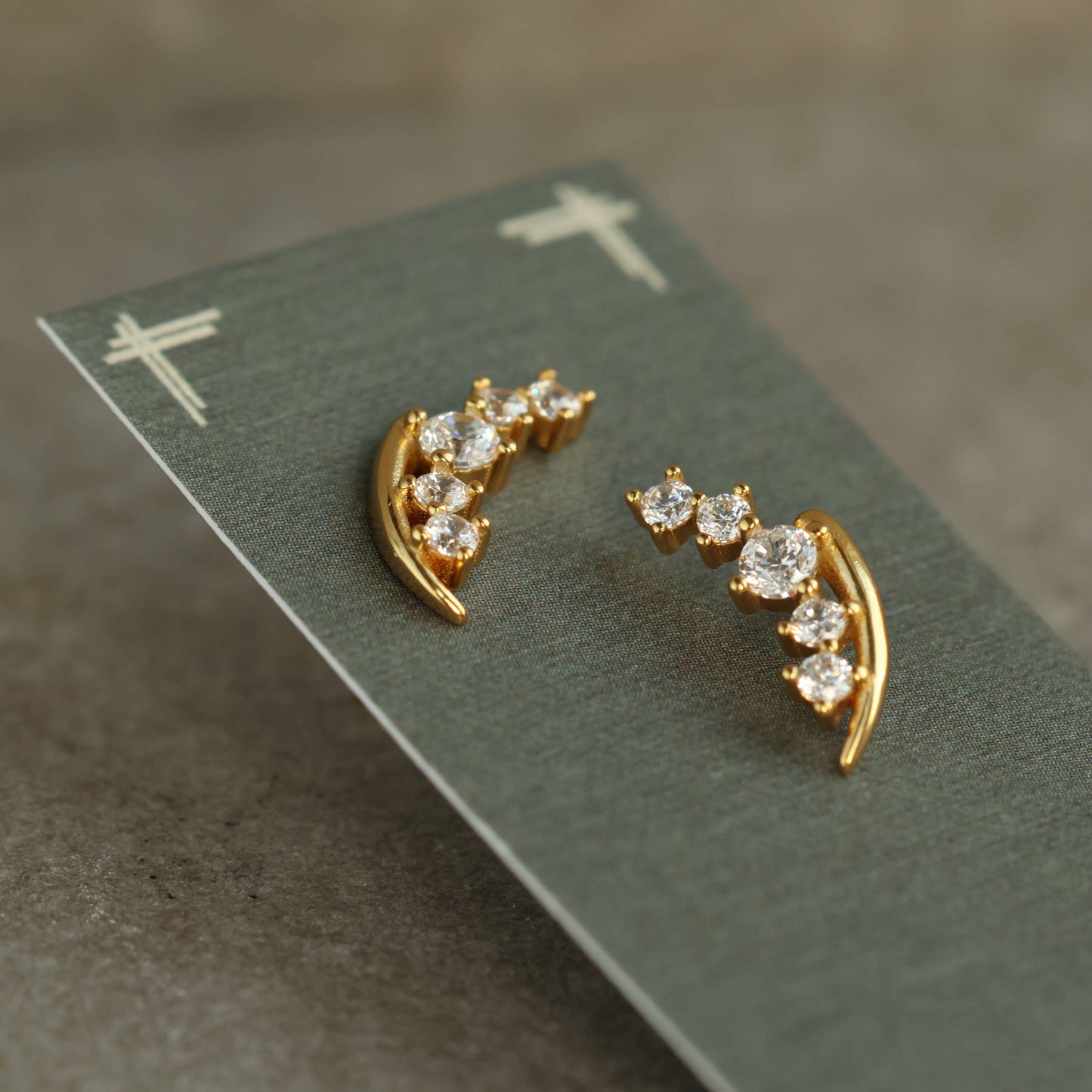 Lily of the Valley Stud Earrings