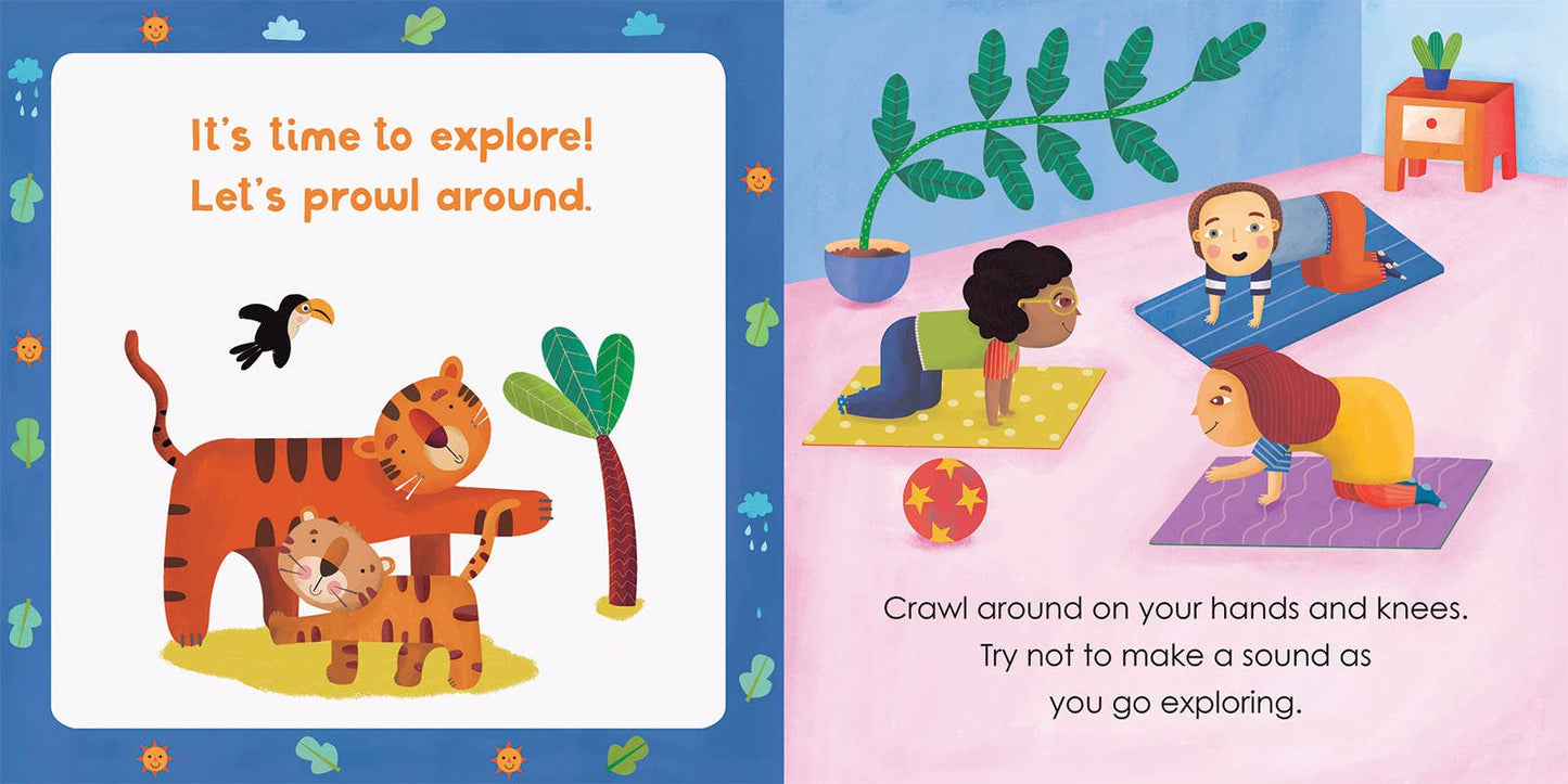 Yoga Tots: Happy Tiger - Children's Book