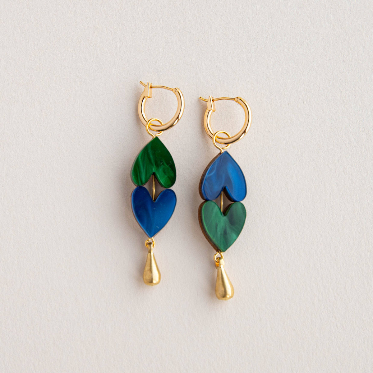 Queen of Hearts Drop Earrings