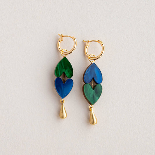 Queen of Hearts Drop Earrings