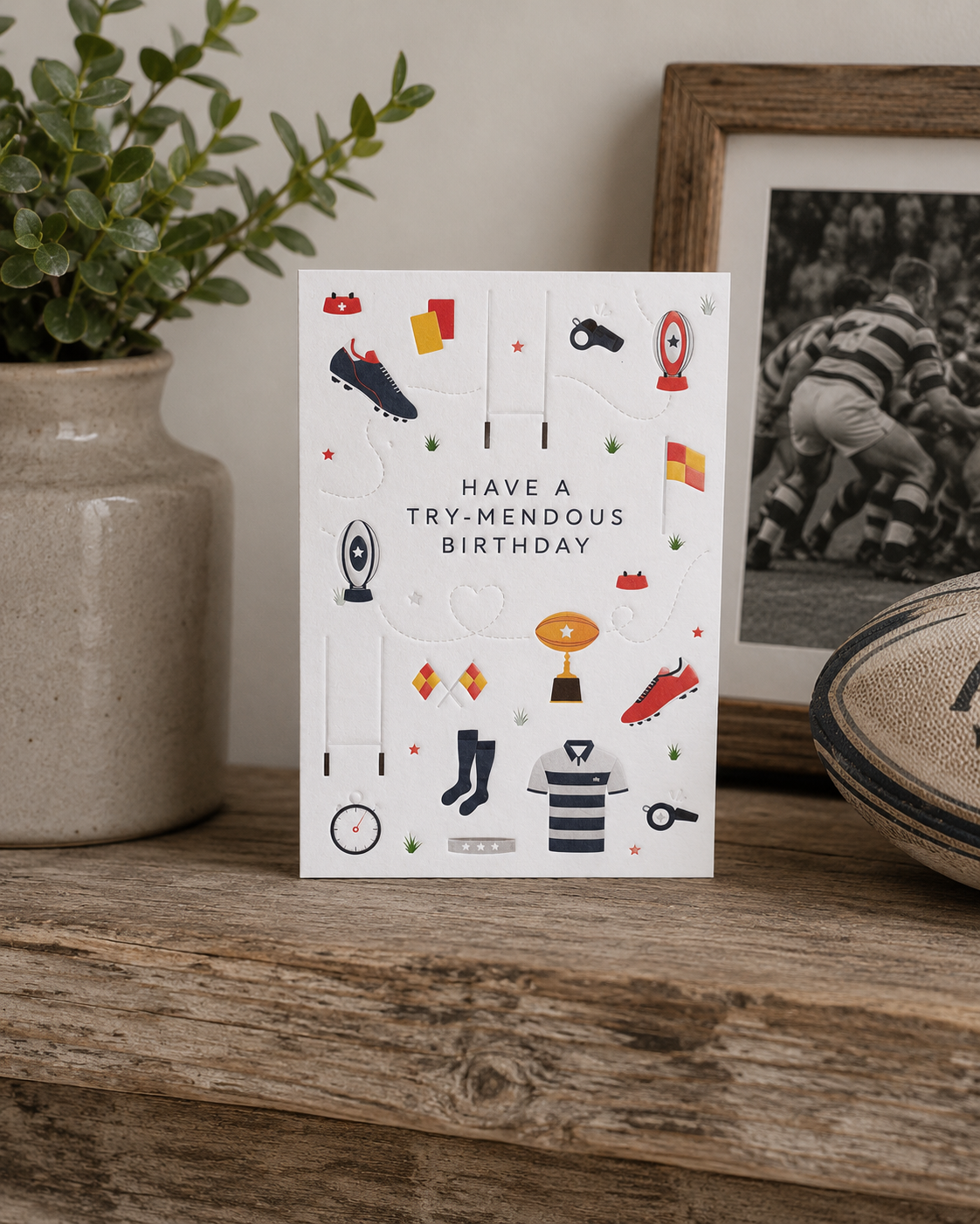 Rugby (Birthday) Card