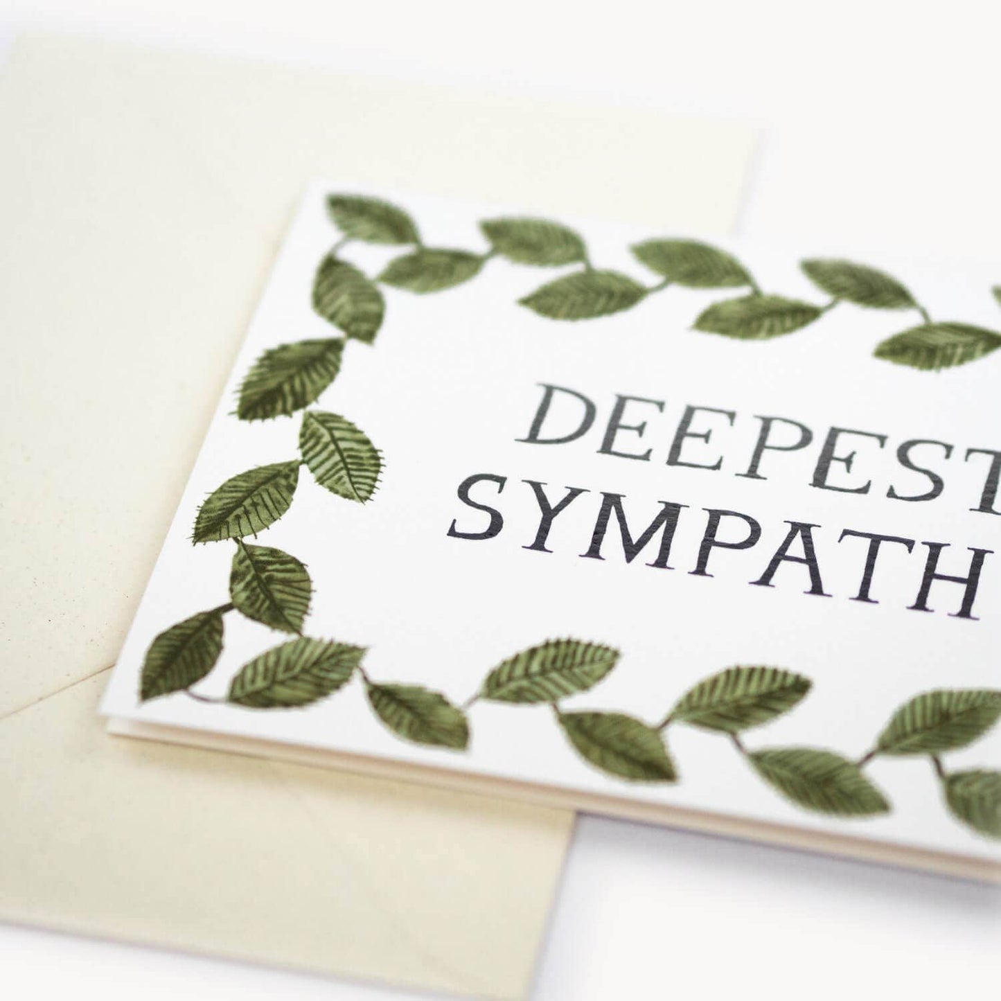 Deepest Sympathy (foiled card)